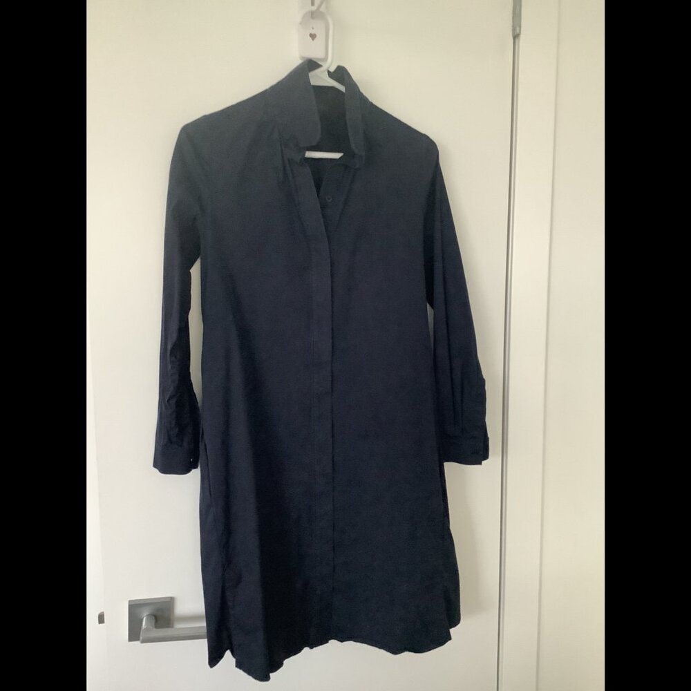 COS long sleeve shirt dress